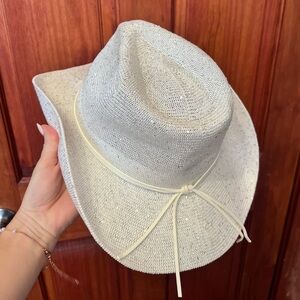 Sequin sparkle cowboy hat